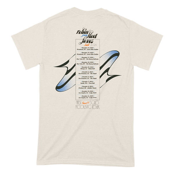 Fleet Foxes Robin Tour T-Shirt - Ivory