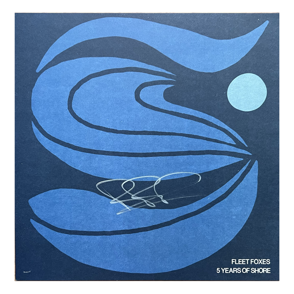 Shore 12" Vinyl (Black) + Dino 5 Year Pocket Longsleeve T-Shirt (Pepper) + SIGNED Print Bundle