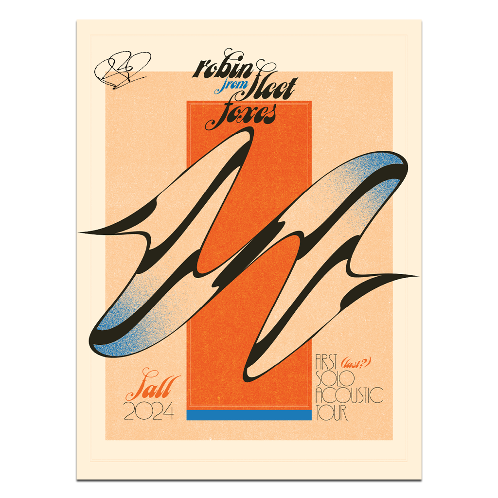 SIGNED Robin Tour Poster