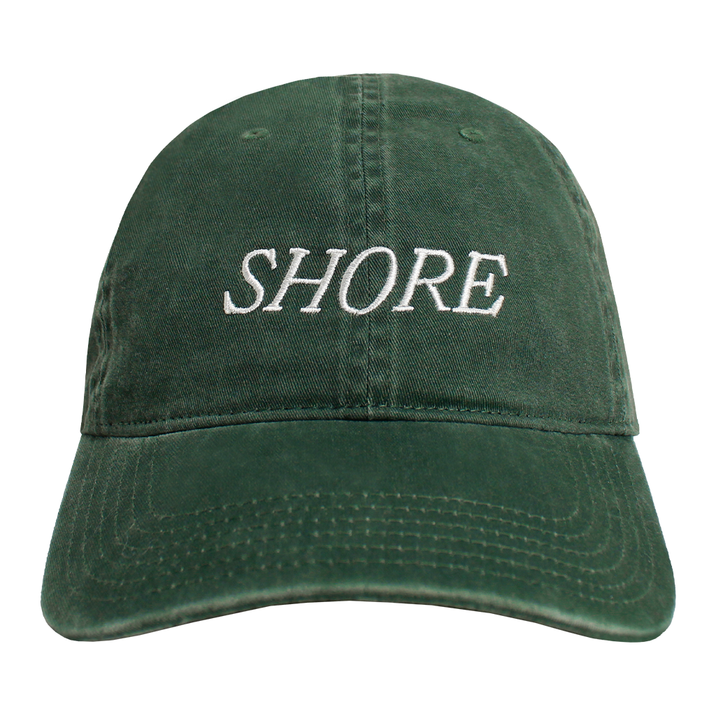 Fleet Foxes Shore Embroidered Pigment Dark Green Dad Hat
